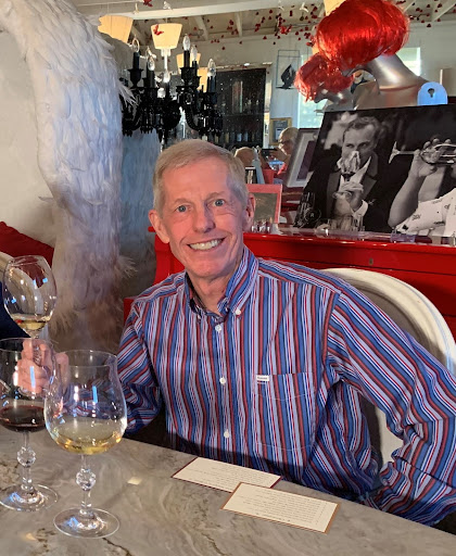 Peter Marks at a winery under the Boisset Collection