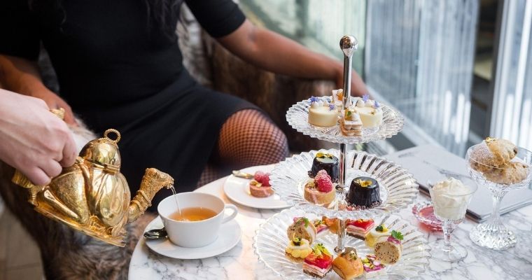 Afternoon Tea at the Baccarat Hotel