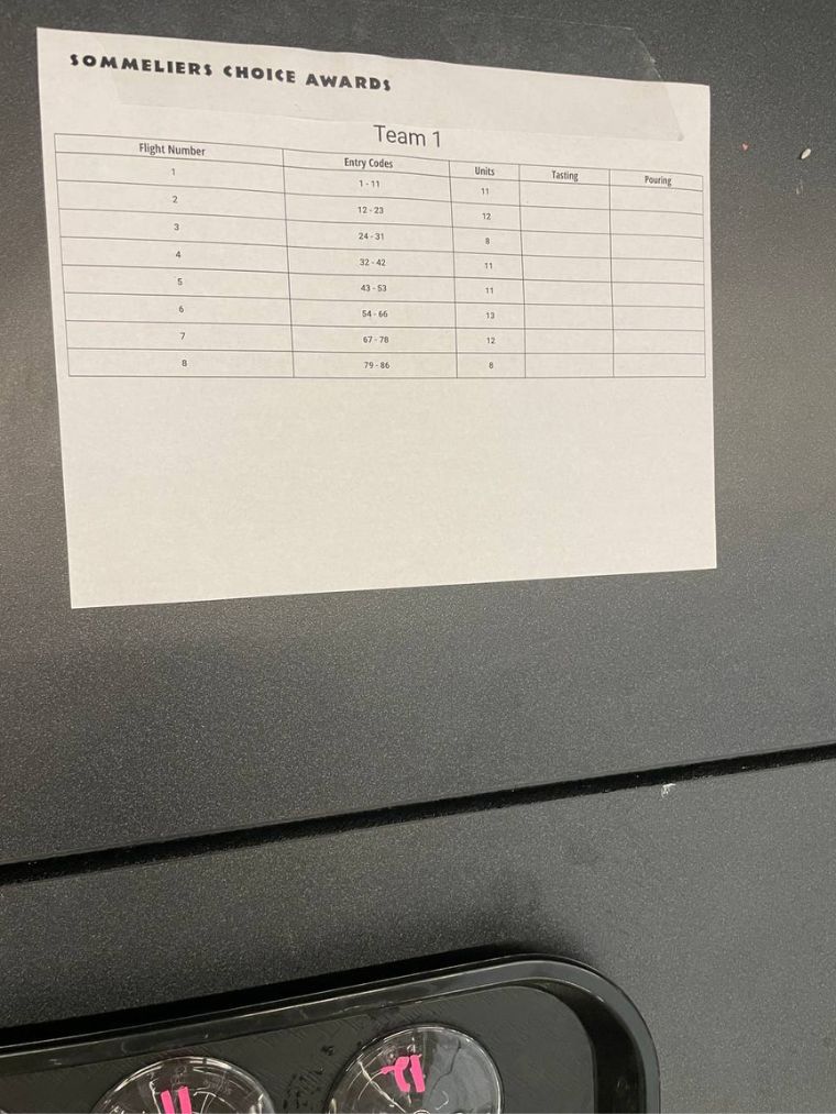 Flight summary screen