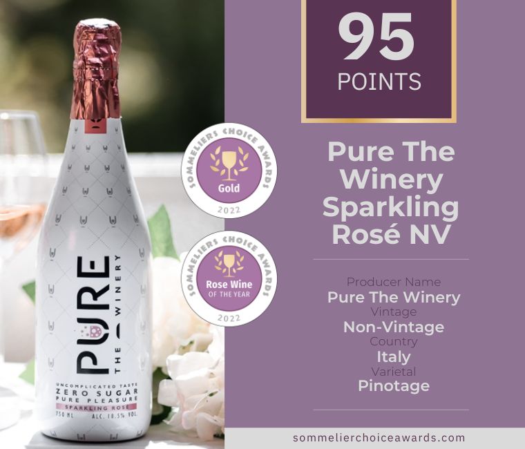 Pure The Winery Sparkling Rose NV