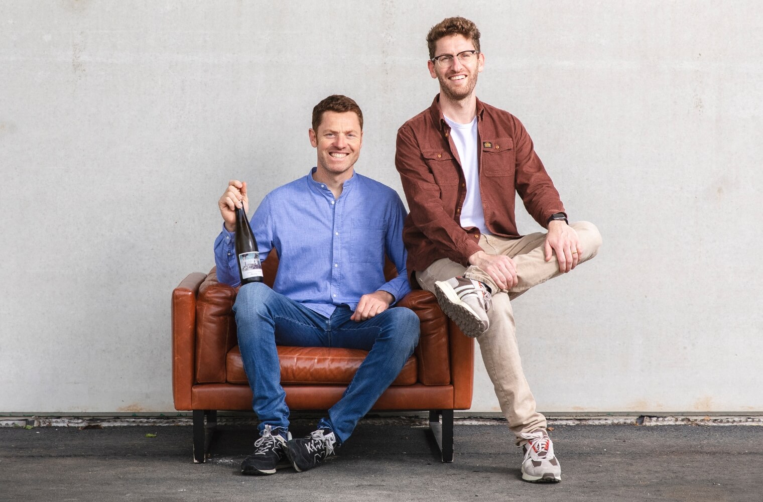 Owners of Schwedhelm Wines - (L-R) Stephan and Georg Schwedhelm