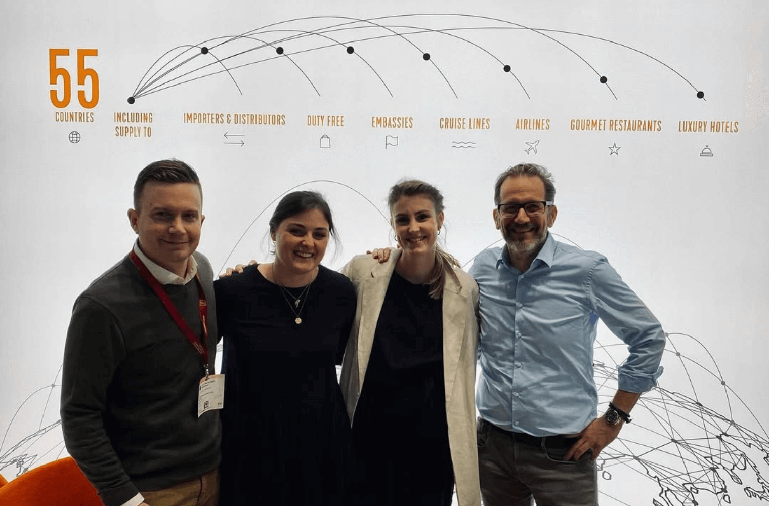 Team Veritable at Prowein 2023