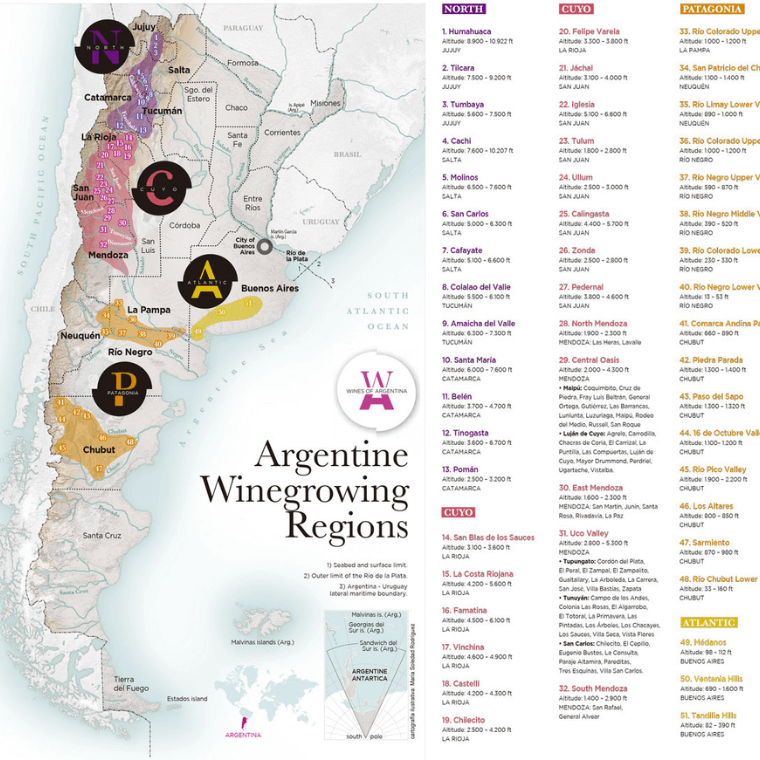 Argentina Winegrowing Regions