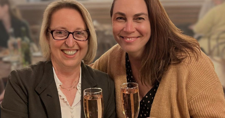 In Image (Left-Right): Stephanie Teuwen and Louise Jordan, of Teuwen Communications