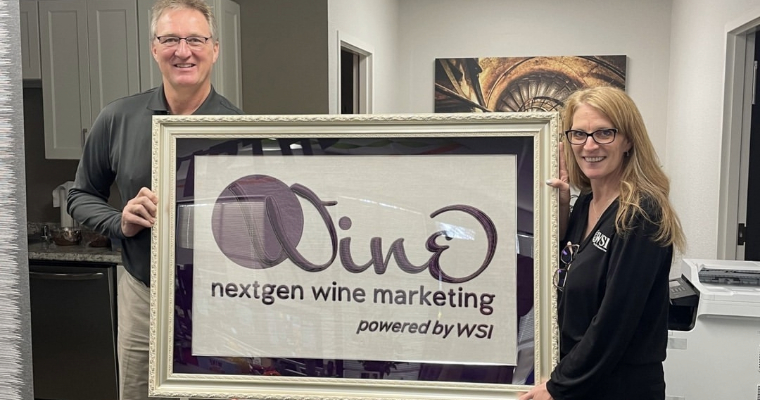 In Image (Left-Right): Andreas & Georgia, Co-owners of NextGen Wine Marketing