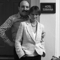Gerard Basset with his wife Nina