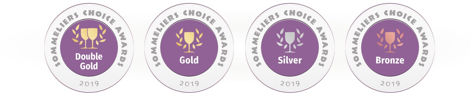 Sommeliers Choice Awards medals