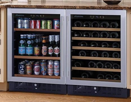 wine refrigerator