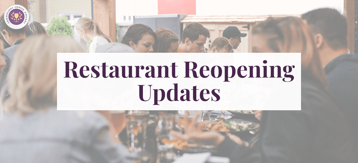 Photo for: State Updates On Reopening Restaurants Post COVID-19