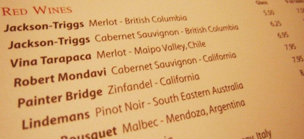 Photo for: Top Wines By The Glass To Order In Your Favorite Restaurants