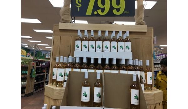 Wine Bottle Display