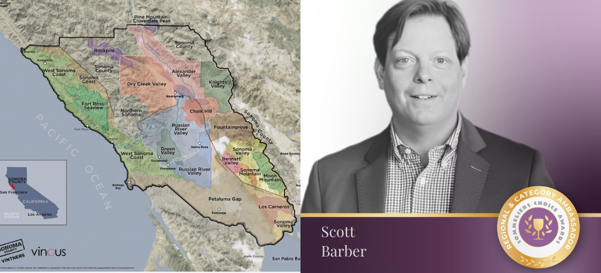 Photo for: Sommeliers Choice Awards 2025 Welcomes Scott Barber, as Ambassador for Napa and Sonoma Wine Region