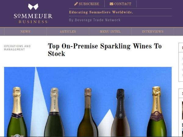 Top On-Premise Sparkling Wines To Stock