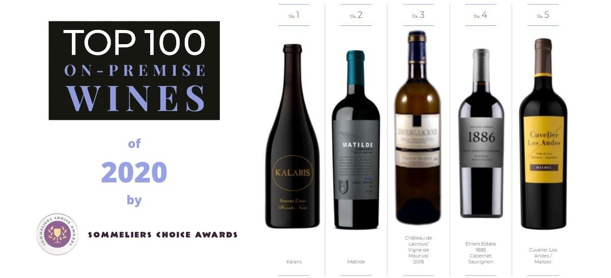 Photo for: Top 100 winners at SCA will be included in the Top 100 On-Premise wines list