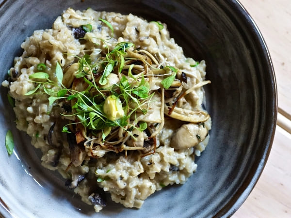 Creamy Mushroom Risotto