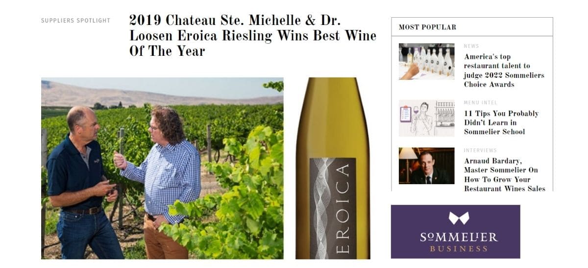 Photo for: Winners to be promoted on SommelierBusiness.com