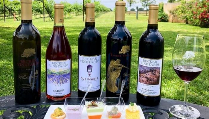 Becker Vineyards wines