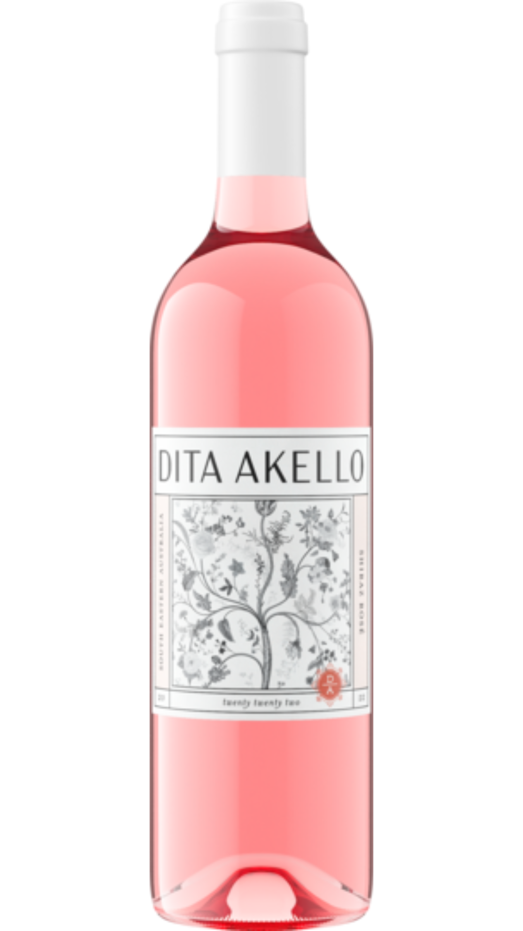 Dita Akello Shiraz Rosé from Australia - Winner of Silver medal at