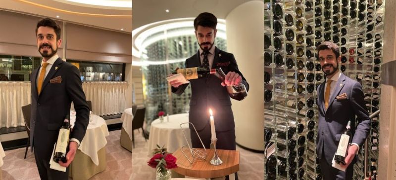 Photo for: Daniele Chelo - Head Sommelier at Pétrus by Gordon Ramsay