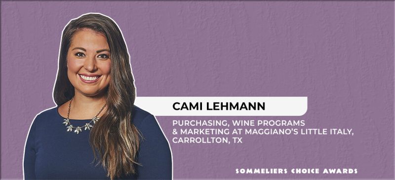 Photo for: Cami Lehmann Joins Sommeliers Choice Awards Judging Panel