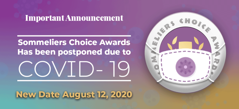 Photo for: Sommeliers Choice Awards Postponed Over COVID 19 – New Date August 12, 2020