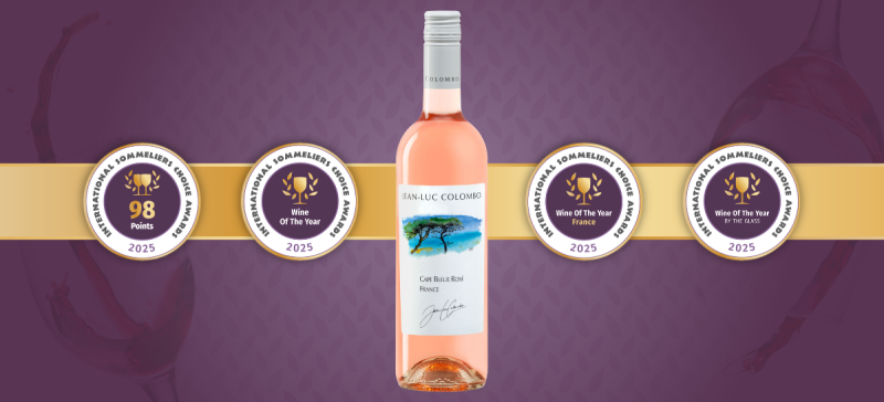 Photo for: France’s Cape Bleue Rosé Wins “Best Wine for On-Premise” at the 2025 Sommeliers Choice Awards
