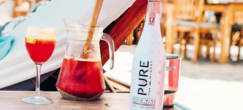 Photo for: Pure The Winery Sparkling Rose NV Wins Rose Wine of the Year at Sommeliers Choice Awards 2022