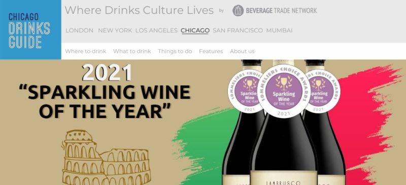 Photo for: FB Metodo Ancestrale Sparkles at the Sommelier Choice Awards