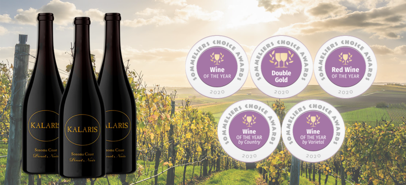 Photo for: The Best Restaurant Wine Goes To 2014 Kalaris, Pinot Noir from United States