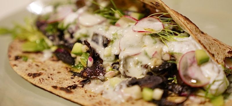 Photo for: Spiced Mushroom Shawarma 