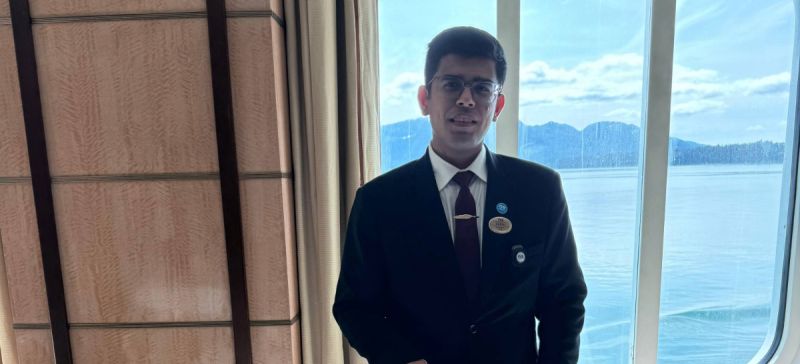 Photo for: Darshit Bhatia Uncovers The Diverse Role Of A Cruise Sommelier