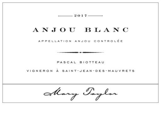 Logo for: Mary Taylor Wines - Pascal Biotteau - Anjou Blanc 