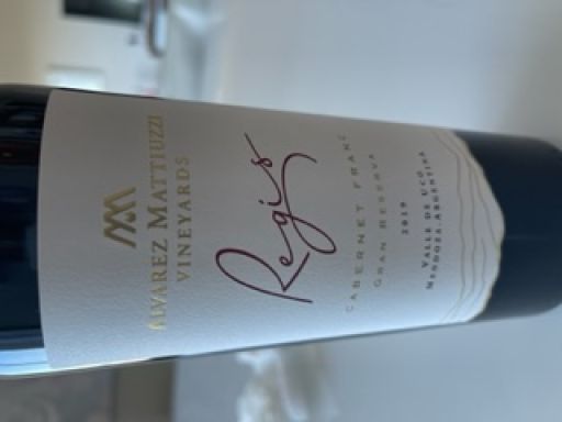 Logo for: Regis Cabernet Franc Gran Reserva 2019