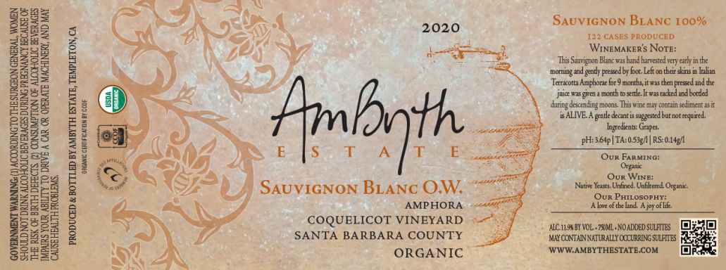Logo for: 2020 Sauvignon Blanc O.W.