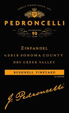 Logo for: Pedroncelli Bushnell Vineyard Zinfandel