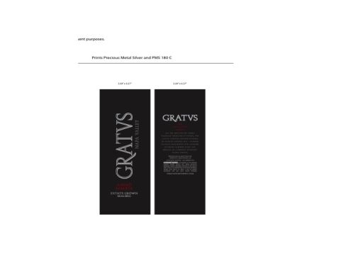 Logo for: Gratus Vineyards Estate Grown Malbec