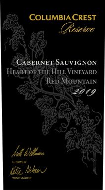 Logo for: Columbia Crest Reserve Heart of the Hill Cabernet Sauvignon 2019
