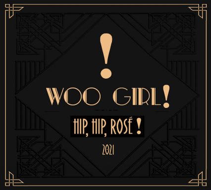 Logo for: Woo Girl! Cellars Hip, Hip, Rosé!