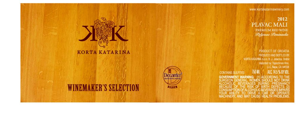 Logo for: Korta Katarina winemaker's selection 
