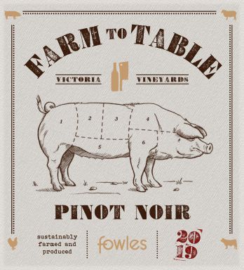 Logo for: Farm to Table Pinot Noir