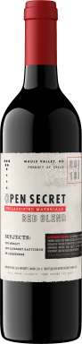 Logo for: Open Secret Merlot–Cabernet Sauvignon–Carménère
