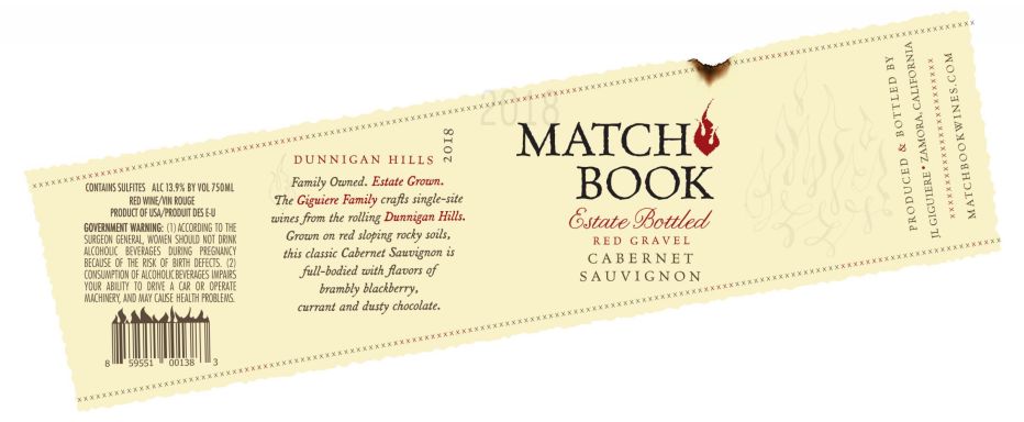 Logo for: Matchbook/Cabernet Sauvignon