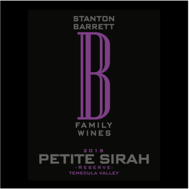 Logo for: Stanton Barrett Family Wines Petite Sirah Reserve
