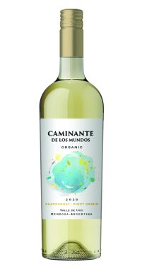 Logo for: Caminante De Los Mundos Organic Chardonnay + Pinot Grigio