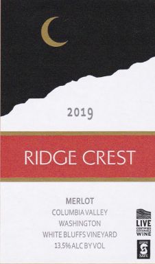 Logo for: Ridge Crest Merlot 2019