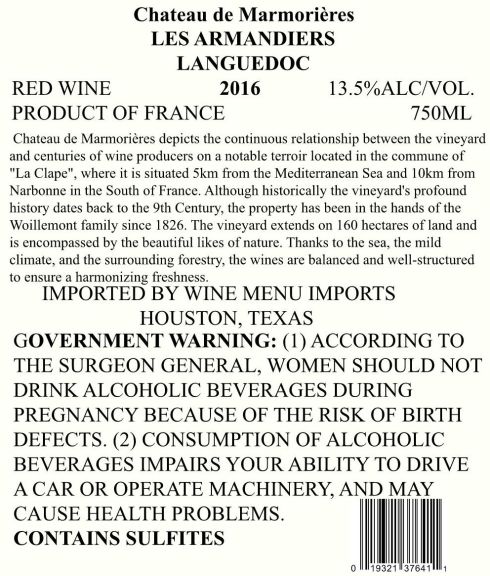 Photo for: Chateau de Marmorières, Les Armandiers