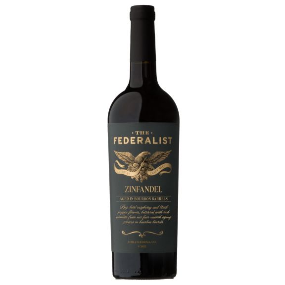 Photo for: The Federalist Lodi Bourbon Barrel Aged Zinfandel
