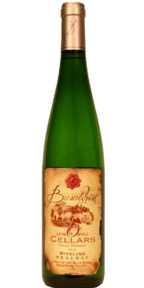 Photo for: Burntshirt Vineyards O Cellars 2021 Riesling Reserve