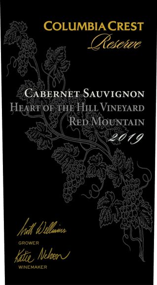 Photo for: Columbia Crest Reserve Heart of the Hill Cabernet Sauvignon 2019