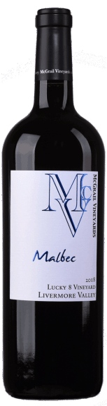 Photo for: 2018 McGrail Vineyards Malbec, Lucky 8 Vineyards